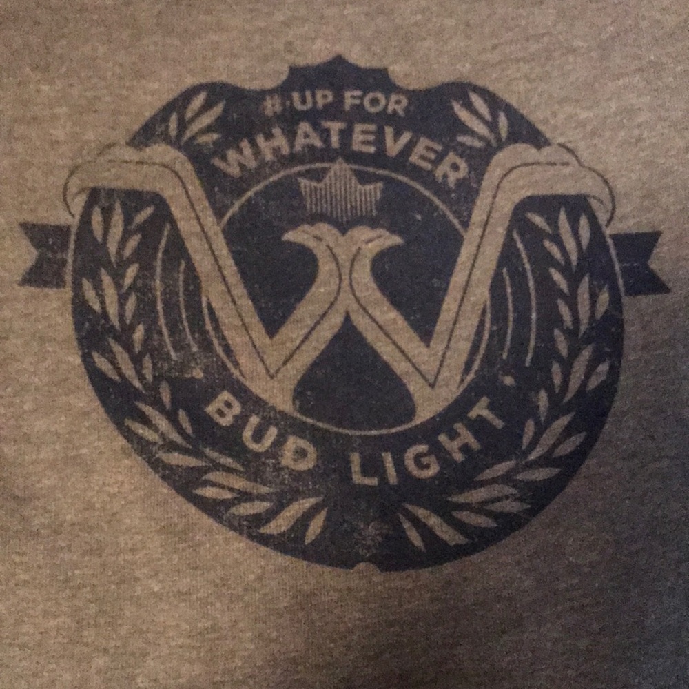 Bud light crew neck sweatshirt